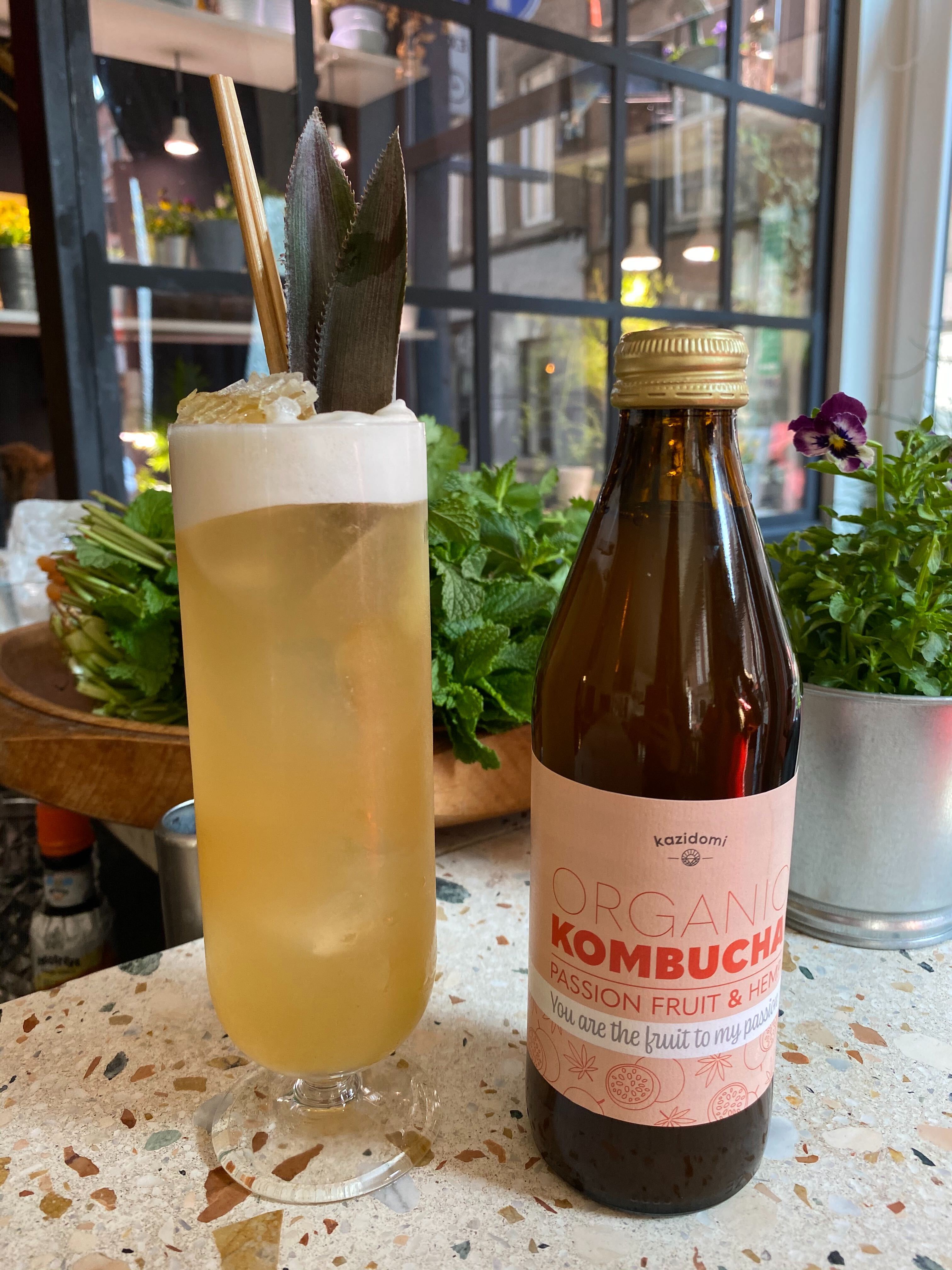 kombucha fruit de la passion
